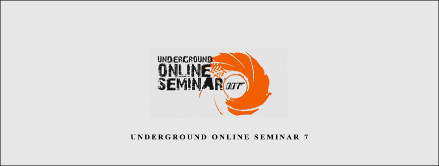 Underground Online Seminar 7 taking at Whatstudy.com