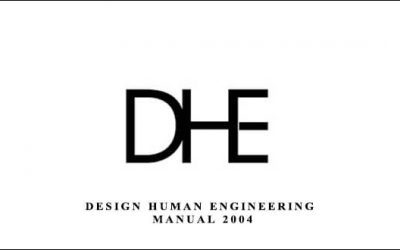 DHE – Design Human Engineering Manual 2004