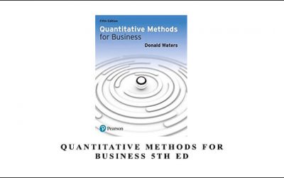 Quantitative Methods for Business 5th Ed
