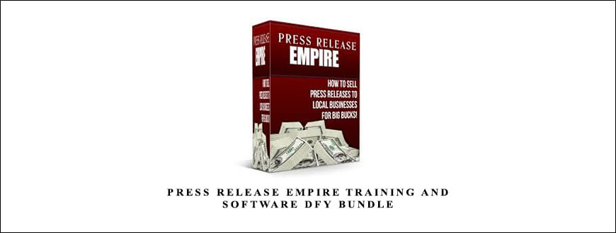 Press Release Empire Training And Software DFY Bundle