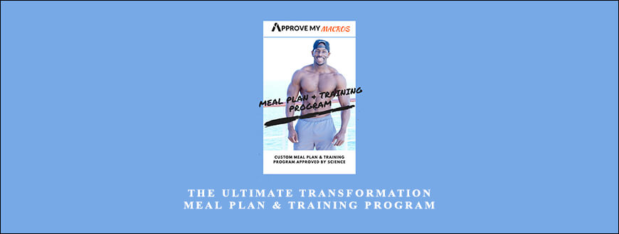 Reuben Brooks – The Ultimate Transformation – Meal Plan & Training Program