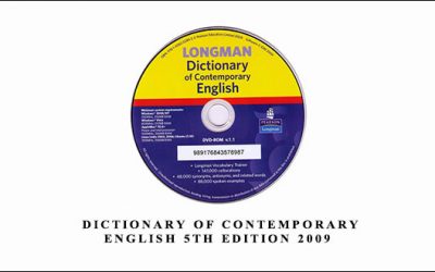 LONGMAN – Dictionary of Contemporary English 5th Edition 2009