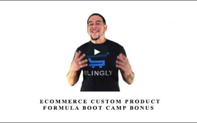 Robert Nava and Ricky Mataka – eCommerce Custom Product Formula Boot Camp Bonus