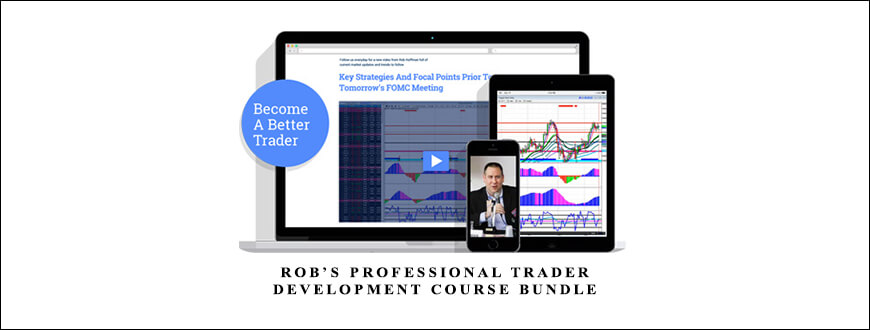 Rob’s Professional Trader Development Course Bundle by Rob Hoffman