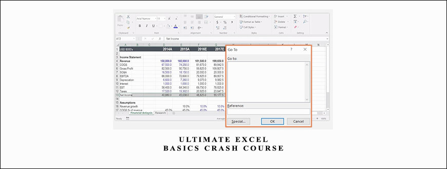 Ultimate Excel Basics Crash Course