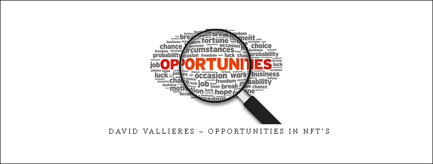 David Vallieres – Opportunities in NFT’s