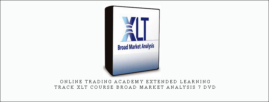 Online Trading Academy Extended Learning Track XLT Course BROAD MARKET ANALYSIS 7 DVD