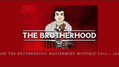 RSD – Derek the brotherhood mastermind monthly call – January 2019