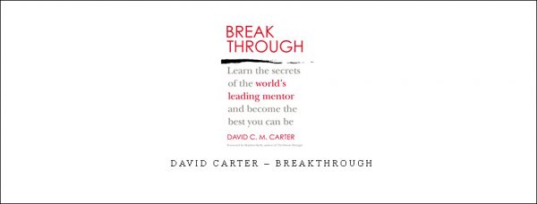 David Carter – Breakthrough