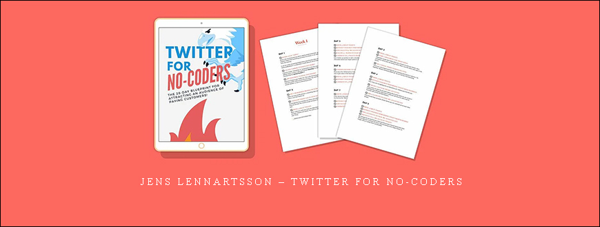 Jens Lennartsson – Twitter for No-Coders taking at Whatstudy.com