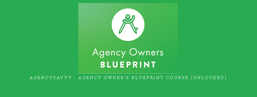 AgencySavvy – Agency Owner’s Blueprint Course (Unlocked) taking at Whatstudy.com