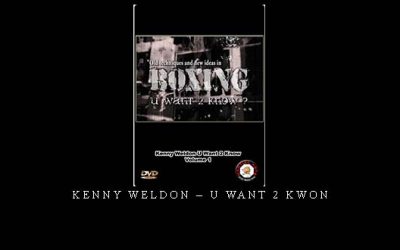 KENNY WELDON – U WANT 2 KWON – Digital Download