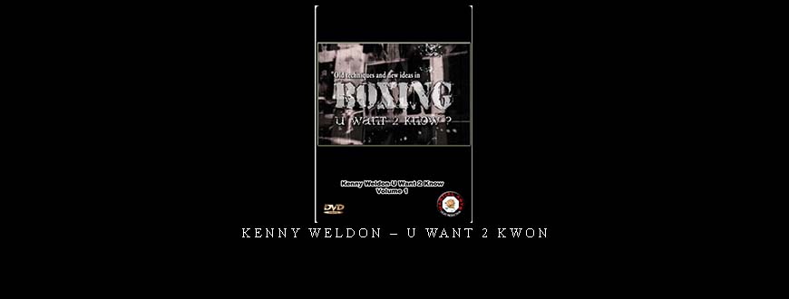 KENNY WELDON – U WANT 2 KWON taking at Whatstudy.com