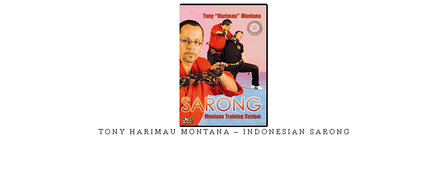 TONY HARIMAU MONTANA – INDONESIAN SARONG taking at Whatstudy.com