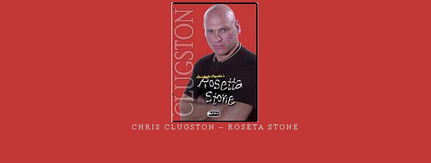 CHRIS CLUGSTON – ROSETA STONE taking at Whatstudy.com