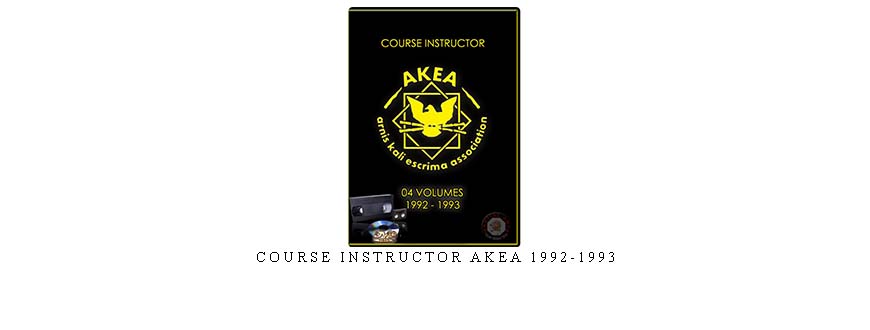 COURSE INSTRUCTOR AKEA 1992-1993 taking at Whatstudy.com