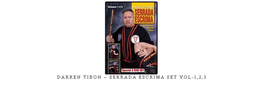 DARREN TIBON – SERRADA ESCRIMA SET VOL-1