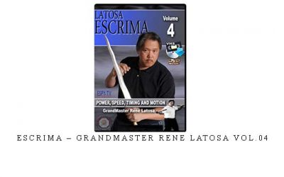 ESCRIMA – GRANDMASTER RENE LATOSA VOL.04 – Digital Download