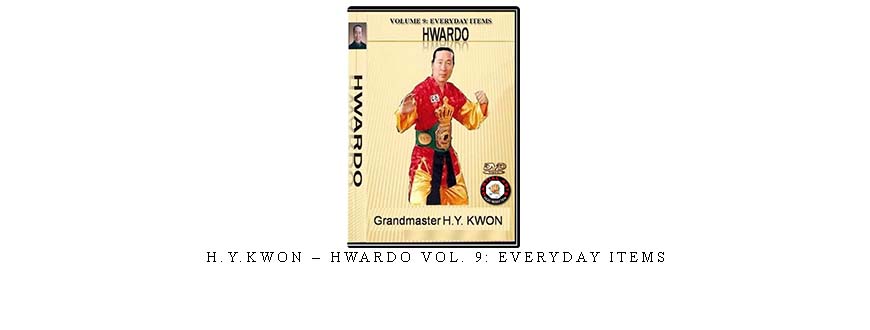 H.Y.KWON – HWARDO VOL. 9: EVERYDAY ITEMS taking at Whatstudy.com