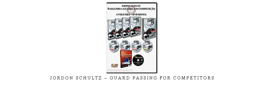 JORDON SCHULTZ – GUARD PASSING FOR COMPETITORS taking at Whatstudy.com
